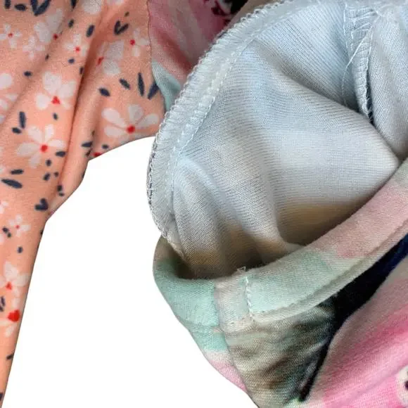 Cheeky Plum Floral and Checkered Dress - Picture 8 of 9